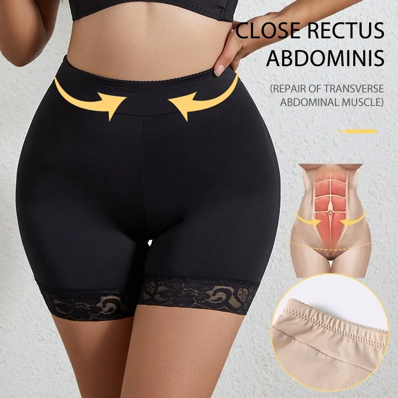 

Shapewear Hip Padded Panties Enlarge Hips Panties Push Up Buttocks Slim Shorts with Padding on The Butt Cross Strengthened