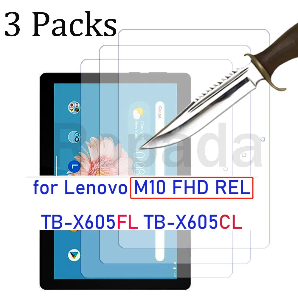 

Защитное стекло для Lenovo tab M10, 3 шт.
