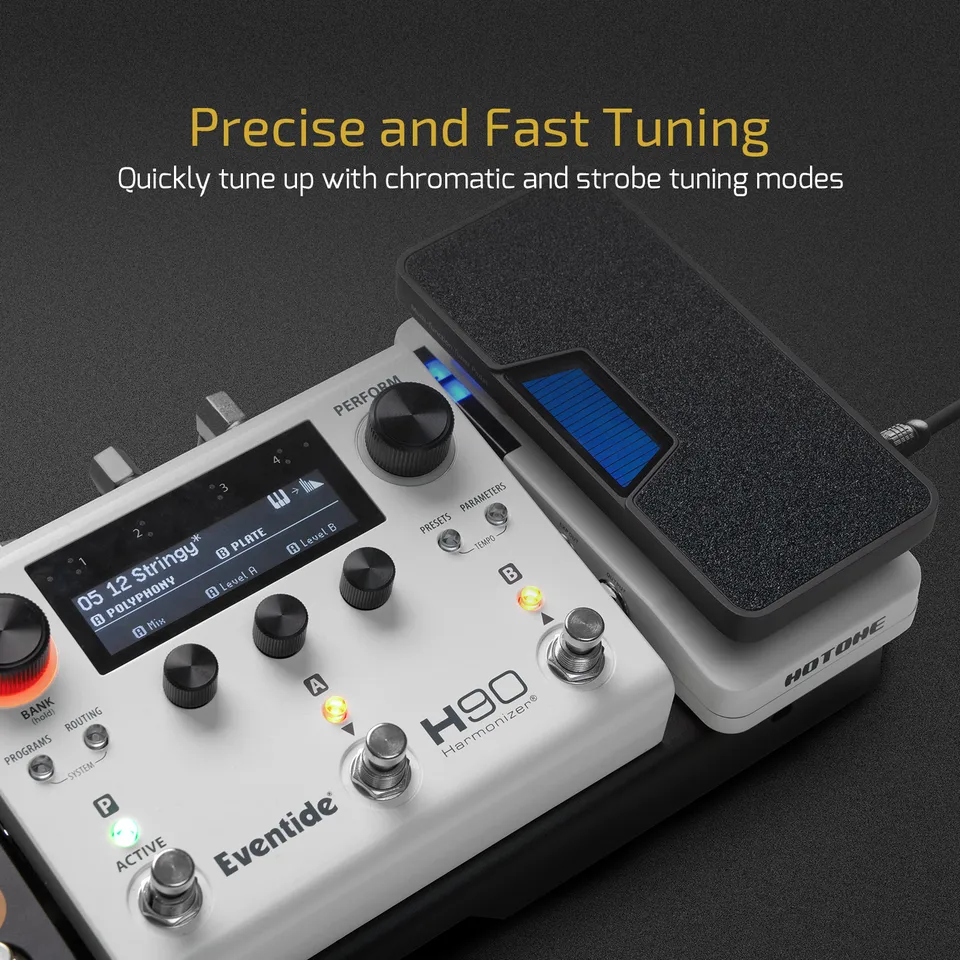 HOTONE Multi-function Tuner Press 4 in 1 Switchable Volume