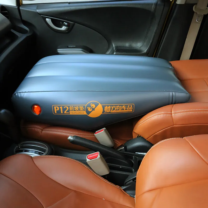 Car Travel Inflatable Mattress Interior Accessories Vehicle leveling Folding Mat Front Slope Pad Rear Seat Space Gap Mattress