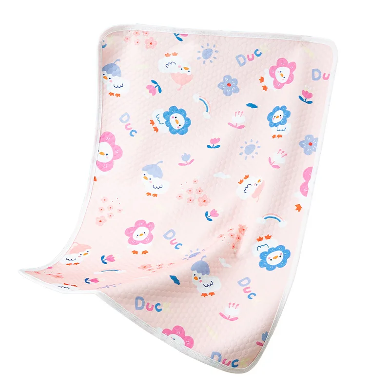 Five-layer Baby Waterproof and Breathable Washable Diaper Pad Double Bed Urine Mattress for Newborn Babies in Summer