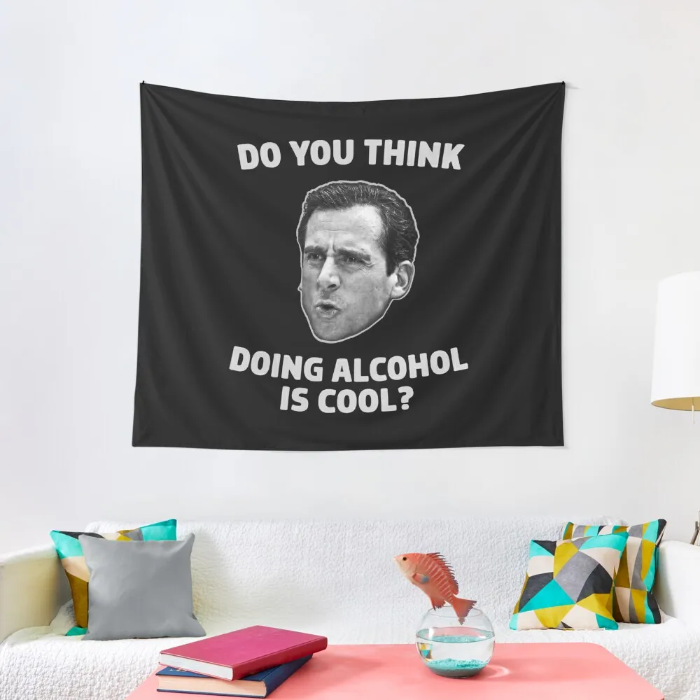 

Do you think doing alcohol is cool Tapestry wall tapestries home decoration accessories