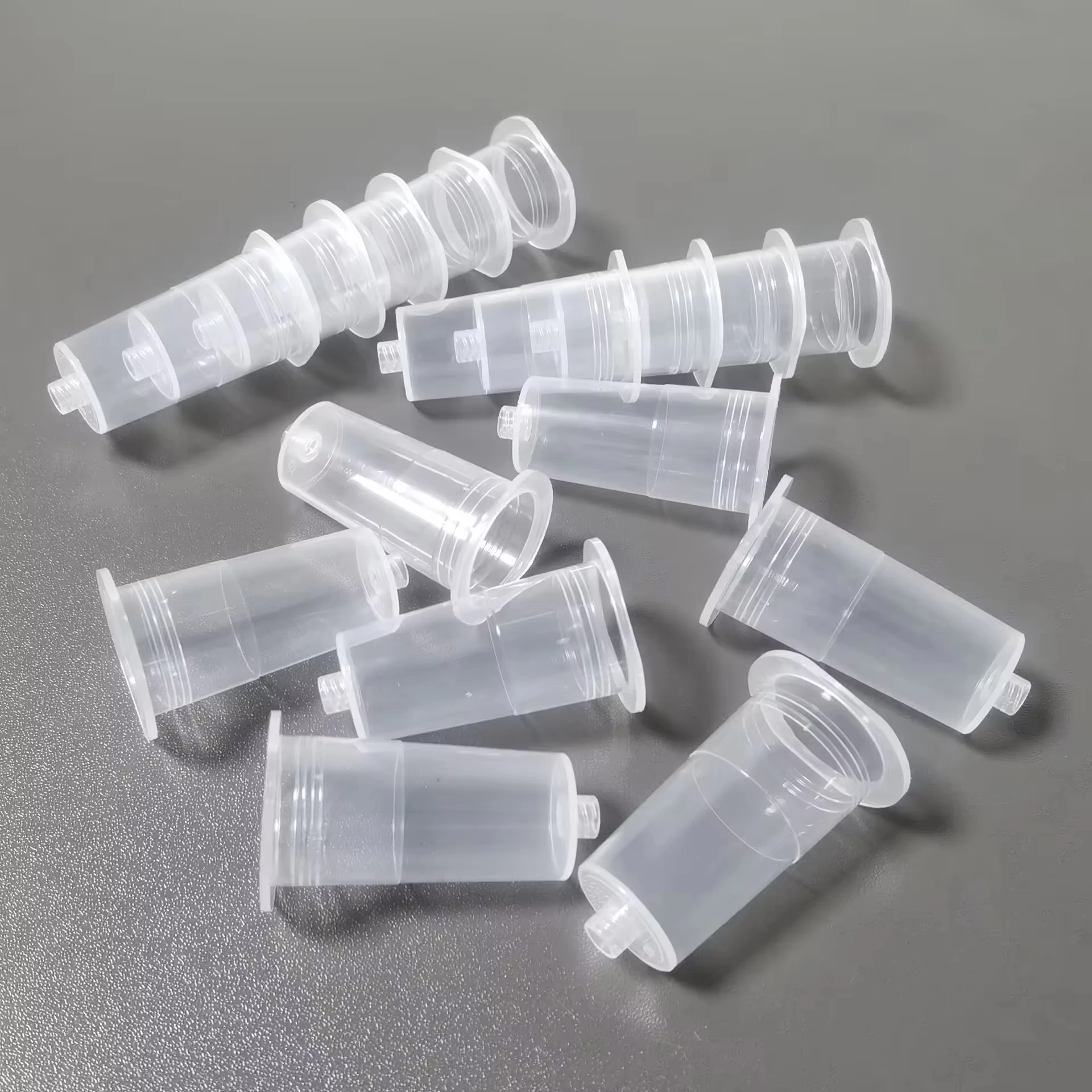 10Pc Transparent disposable needle holder Student school laboratory teaching equipment