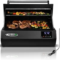 Grill by High-Power 1700W Infrared Grill Technology-24-Inch Smart BBQ Grill with Probe&Digital Display Precise Cooking&Searing 1