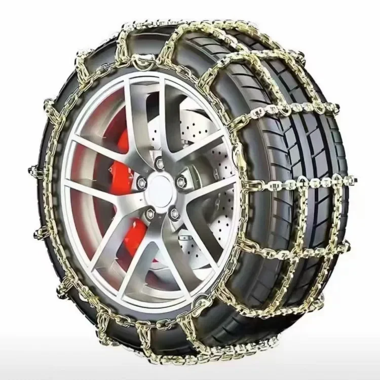 Factory supplied car snow anti-skid chain Universal iron anti-skid chain customizable