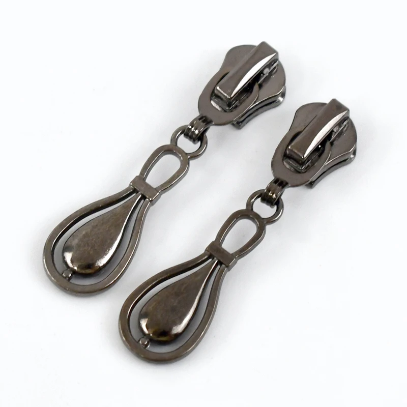 Namzi Lot De 10 Curseurs Pour Fermeture éclair, Rouge Foncé