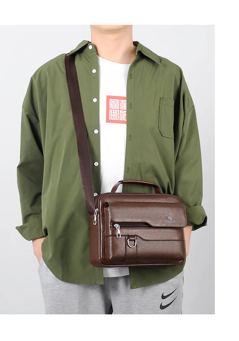 WEIXIER-Bolso de hombro cruzado multifunción