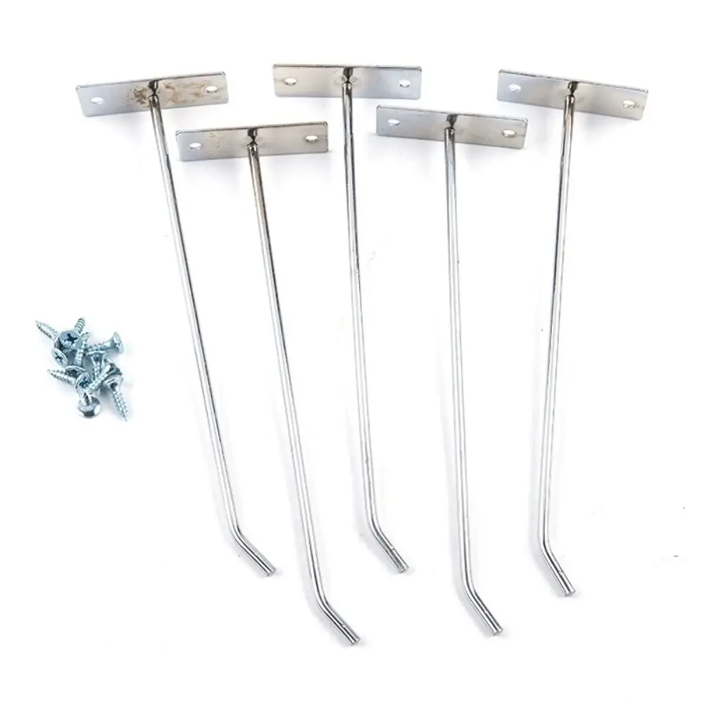 1PC Wall Hook Hardware Tool Nail Screws Single Line Hook Display Lewelry Hole Board Hook Pegboard Hammer Pliers Accessories
