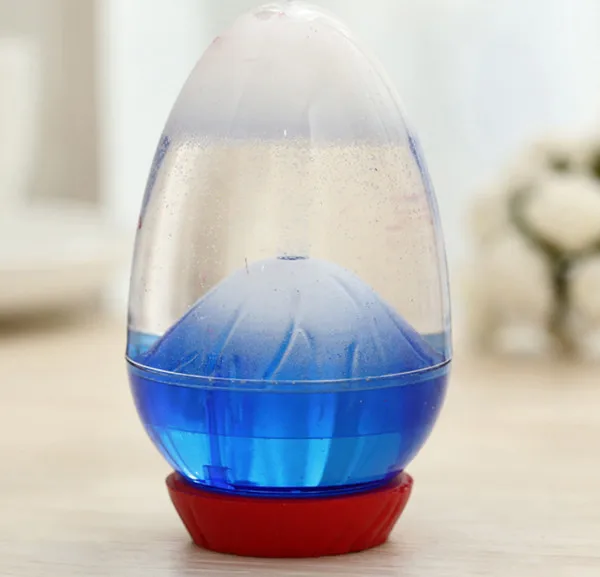 Movement Liquid Hourglass Creative Volcano Oil Sandglass Home Decor Craft Glass Ornaments Sand Timer Christmas Valentine Gifts 3