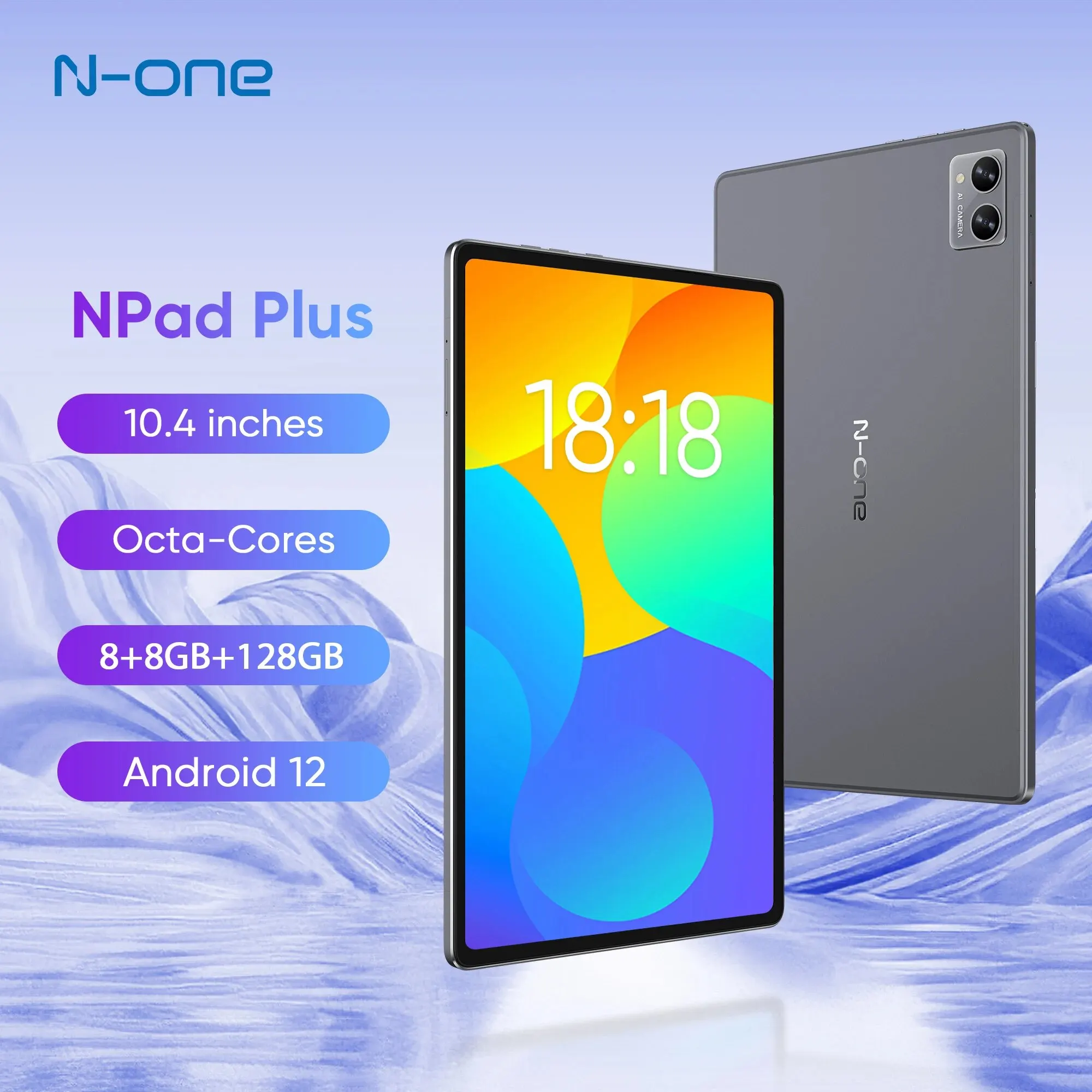 N-ONE NPad Plus 태블릿 PC, 10.36 인치, 2000x1200 FHD MT..