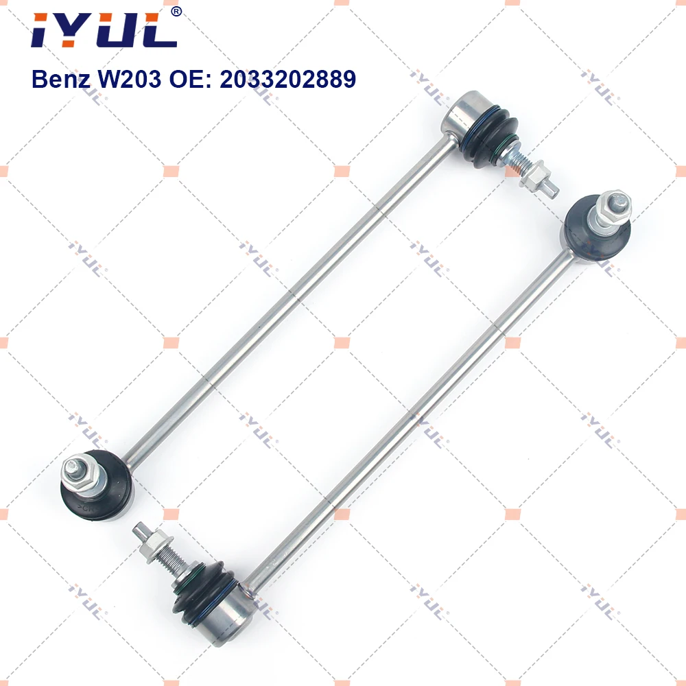 

IYUL Pair Front Axle Sway Bar End Stabilizer Link For Mercedes Benz C-Class W203 S203 CL203 CLK C209 A209 SLK R171 A2033202889