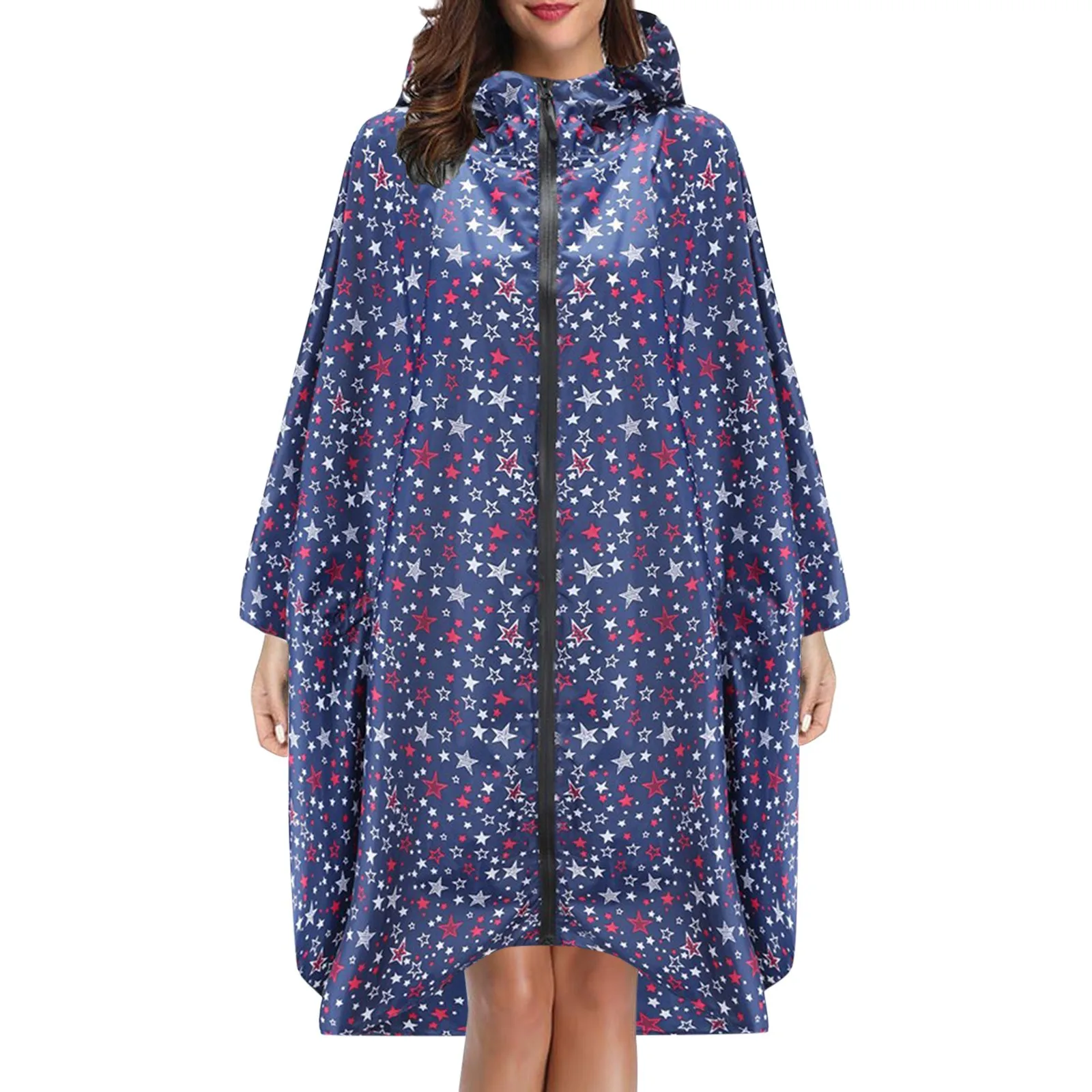 Adult Raincoat Female Fashion Hiking Long Increase Waterproof Windbreaker Light Body Poncho Male Japanese And Korean Version