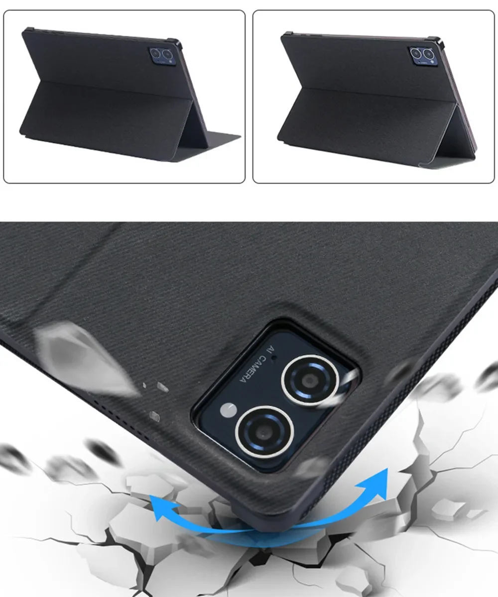 Premium 10.51'' Tablet Stand Case - PU Leather Protective Shell