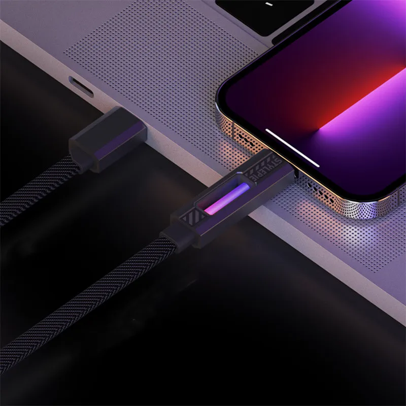 

USB-кабель для зарядки и передачи данных в нейлоновой оплетке, 60 Вт