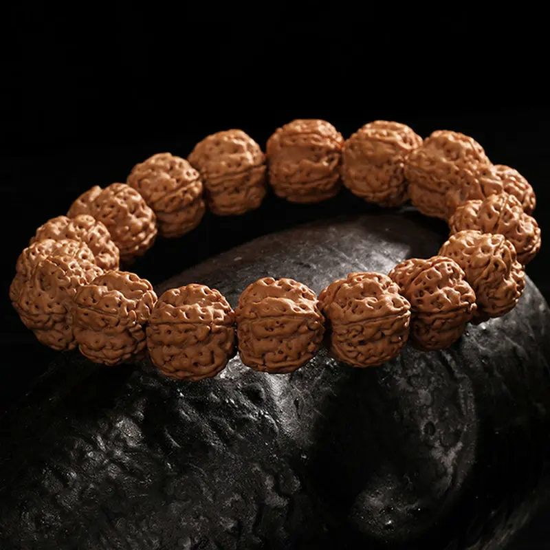 Donne Natura Vajra Bodhi Bracciali Uomini Meditazione Mala Cristallo Perline Bracciali Gioielli Preghiera Chakra Tibetano Buddismo Braccialetto