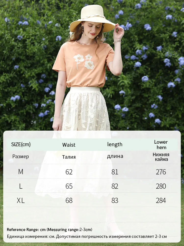 Рисунок 6 - Женская кружевная юбка с вышивкой I BELIEVE YOU