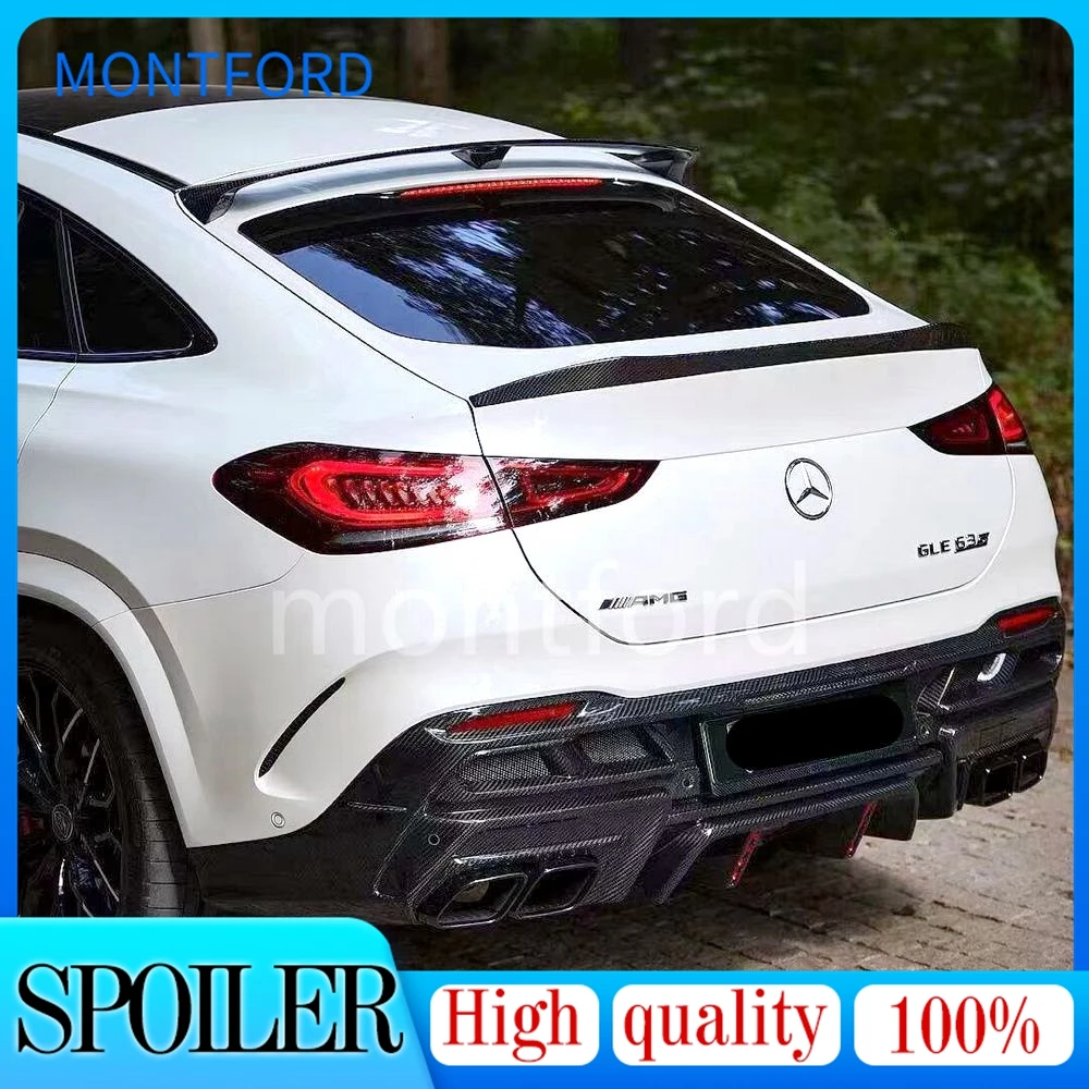 

Задний спойлер из углеродного волокна для Mercedes-Benz GLE class GLE Coupe C167 GLE350 450 GLE53 AMG GLE63