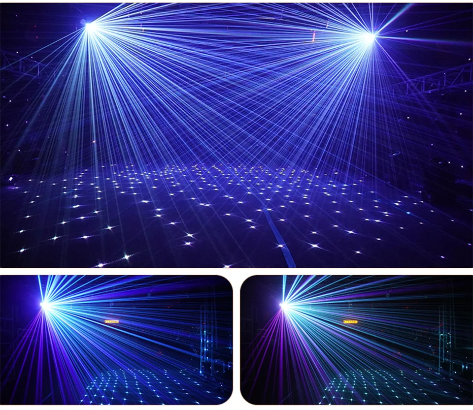 RGB Stage Laser Light DJ Disco Party Laser Effect for Night Club KTV Wedding Par