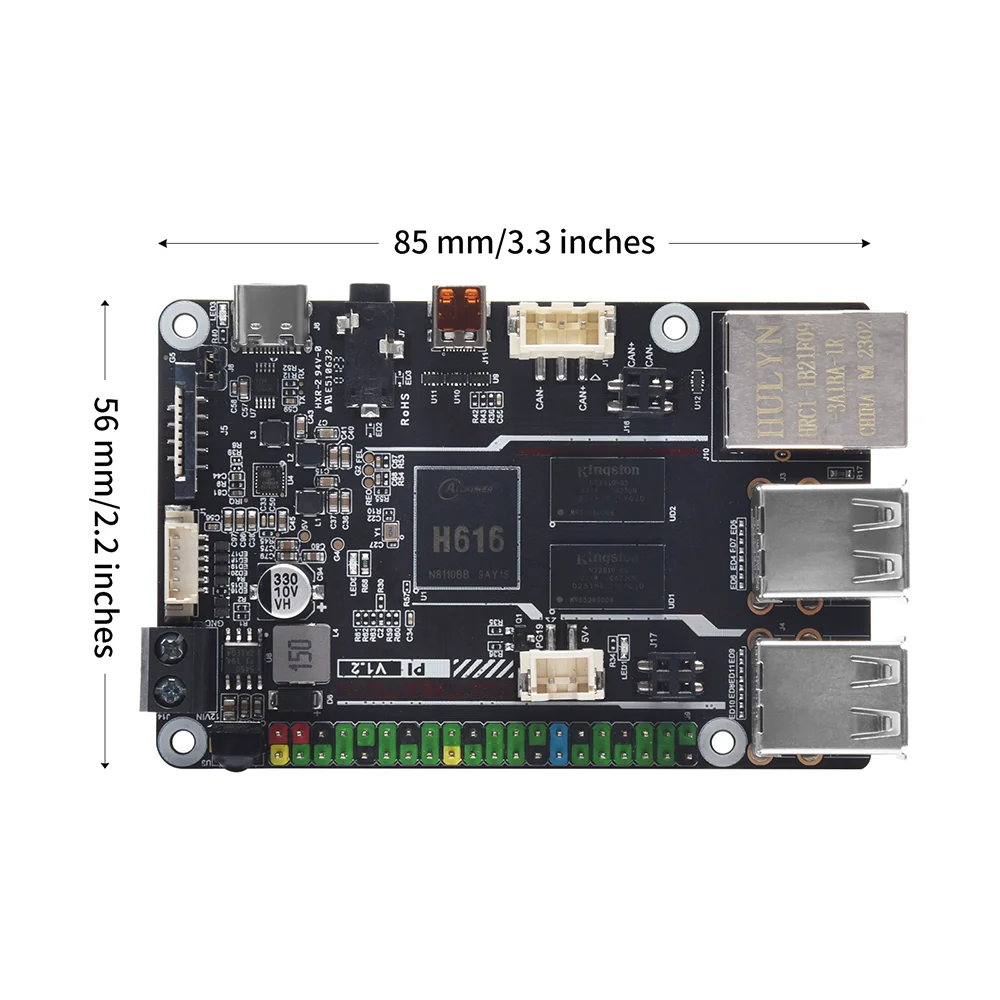 Bigtreetech-bt pi V1.2 Processador Quad Core 2.4g Wifi 40pin Gpio vs pi de Framboesa Klipper i3 Corexy Impressora 3d Usuário Diy - Imagem 6