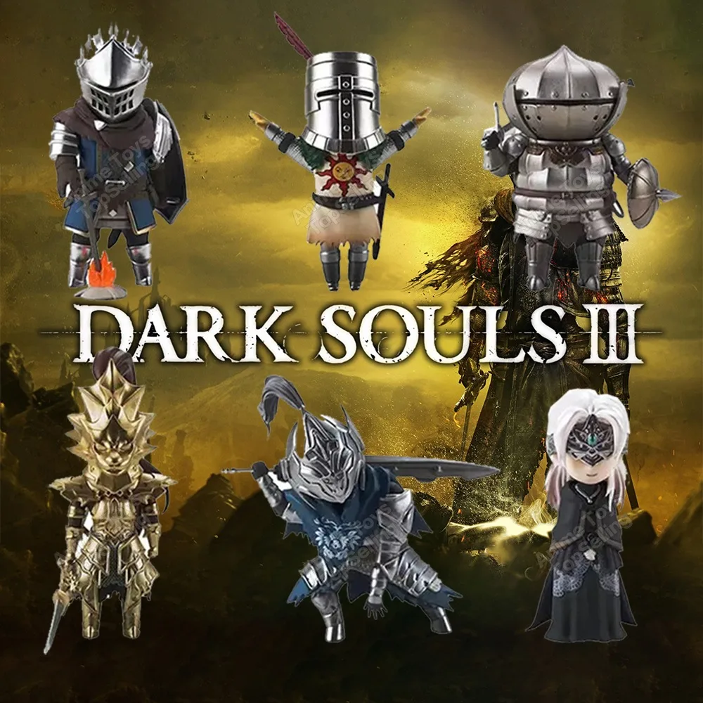 Dark Souls Figure Solaire Siegmeyer Oscar Ornstein Artorias Action Figure Pvc Statue Collection Model Toys for Gifts