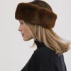 Autumn Winter Plush Fur Headband for Women Fluffy Elastic Cold-Proof Hair Bands Ring Outdoor Travel Cute Lady Warm Hat