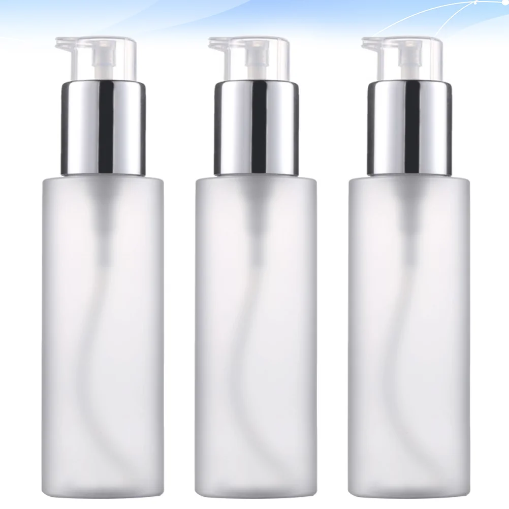 

3 Pcs Lotion Bottle Container Portable Travel Dispenser Liquid Subpackaging Empty