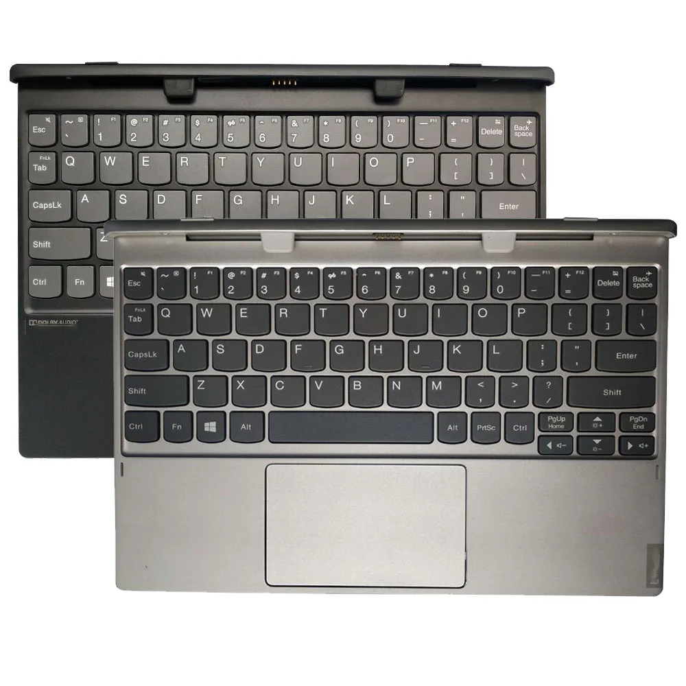 

New US Keyboard For Lenovo 10.1‘’ MIIX 320-10 MIIX 325-10 MIIX320-10ICR MIIX325-10 ICR 2-in-1 With Palmrest Upper Cover Case