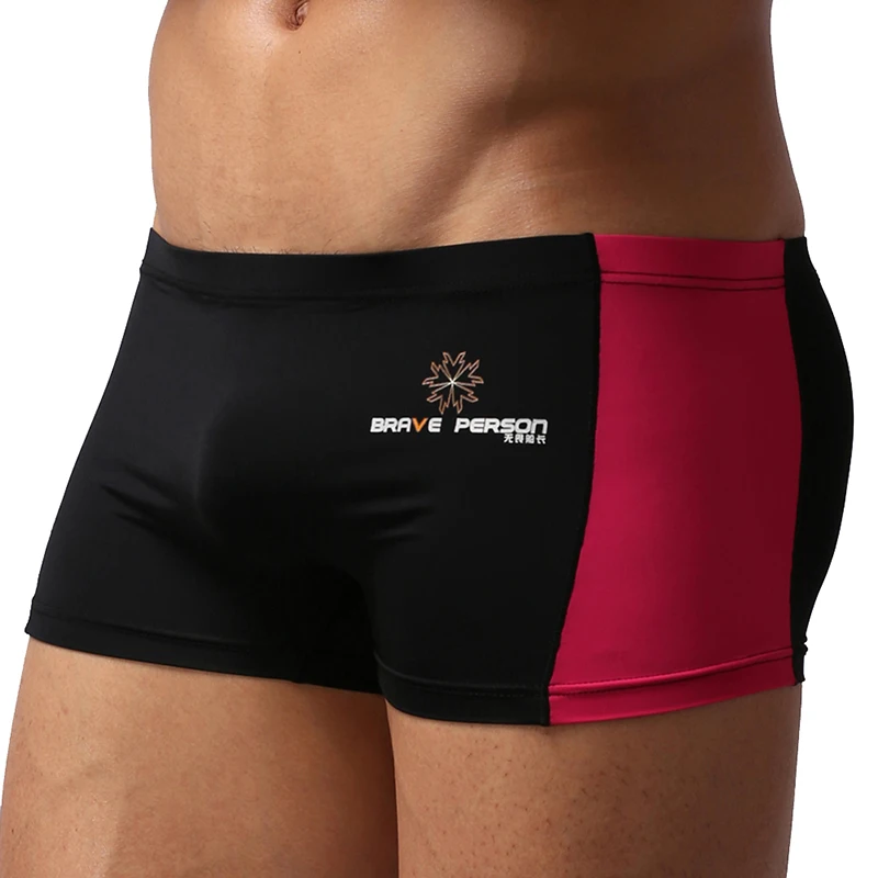 Swim Trunks Swim Shorts Men Swimsuit Sexy Beach Quick Drying Trunks Breathable Sport Surfing