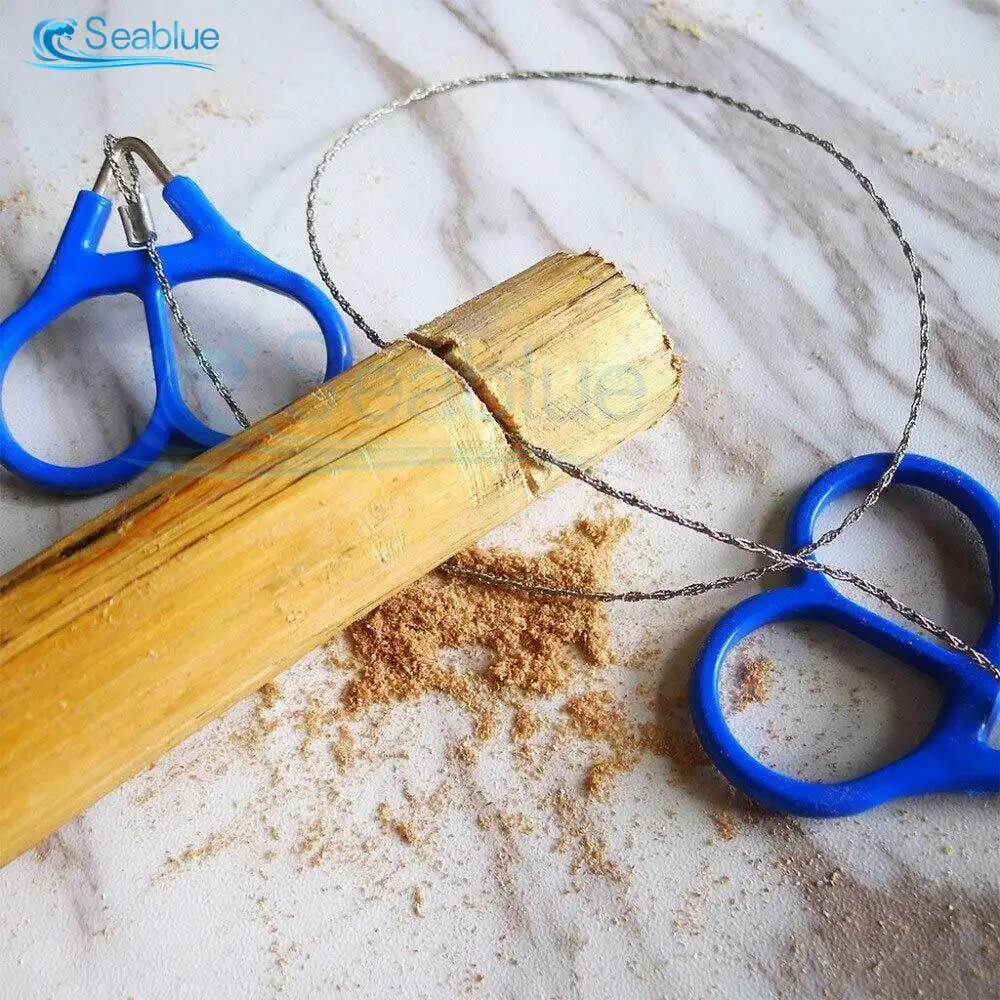 

70 см кольцевая проволочная пила портативная проволочная пила из нержавеющей стали зубцы для резки деревьев/кемпинга/охоты/выживания