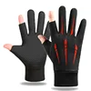 Warm Cycling Gloves for Men Autumn Winter Fishing Non-slip Motorcycle Waterproof Touch Screen Wear Resistant Driving Gloves 1