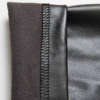 4403-91f1ef.jpg High Waist Leather Pants (Slim Look)