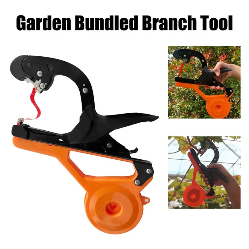 

Garden Tool Plant Tying Tapetool Branch Binding Machine Hand Tying Machine Tapes Vegetable Stem Strapping Pruning Tool