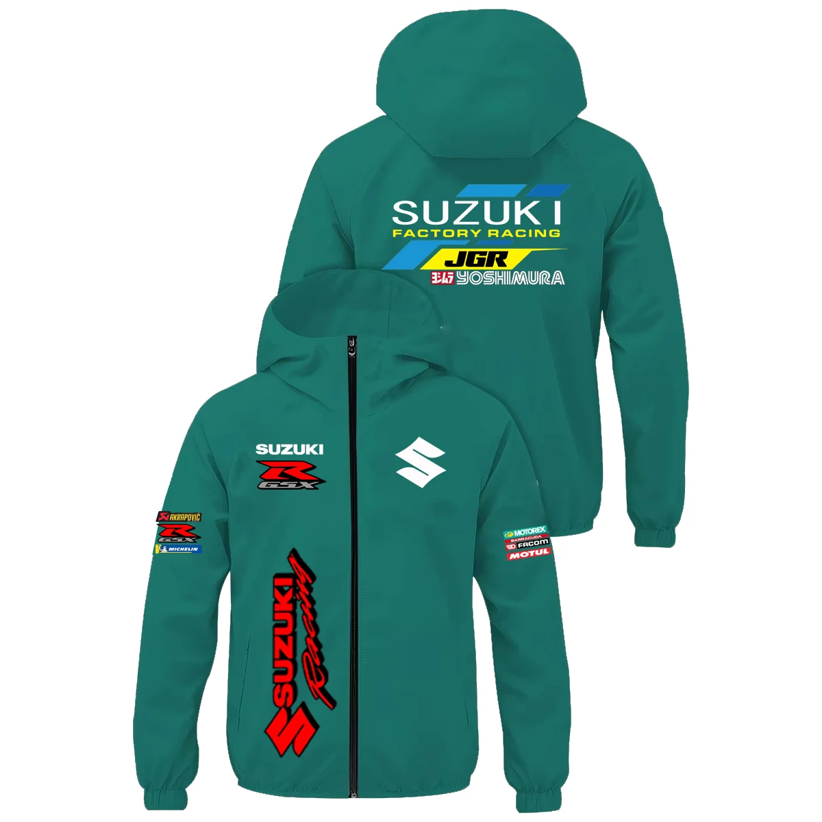 2025 Suzuki Team Driver Racing Motorcycle Jacket, Car Suit