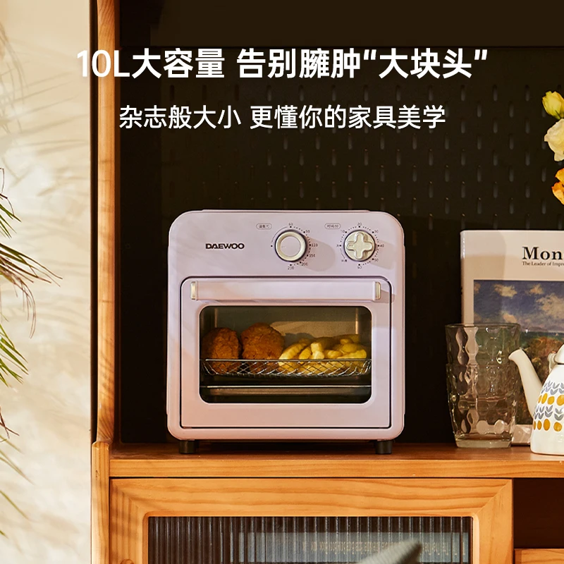 10L Air fryer oven Low fat oil free deep fryer Multi function airfryer electric oven Automatic baking Air fryers Home appliances 4