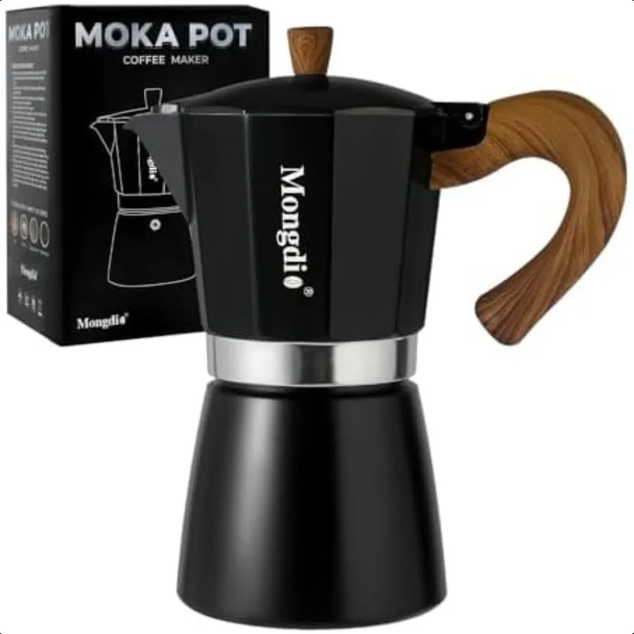 Cuban Moka Pot Coffee Maker Stovetop Brewer