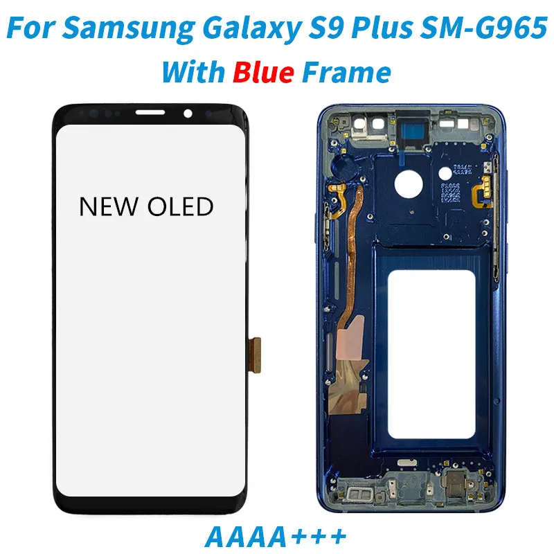 galaxy s9 plus 純正有機OLED液晶 &フレーム Amazon.com: OLED for Samsung Galaxy S9 Plus Screen