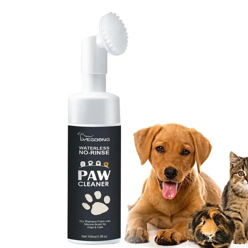 

Pet Foot Cleaner Foam Dog Paw Washing Foam Pet Foot Cleaner Dogs Cats No-wash Paw Foam Washing Products Grooming Pet Supplies