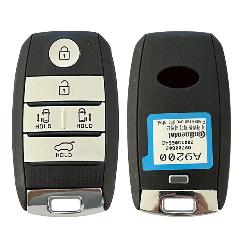 

CN051163 Genuine KIA Carnival 2016-2017 Smart Remote Key 5 buttons 433 MHz HITAG 3 chip Fcc id: SVI-YPFGE05 95440-A9200