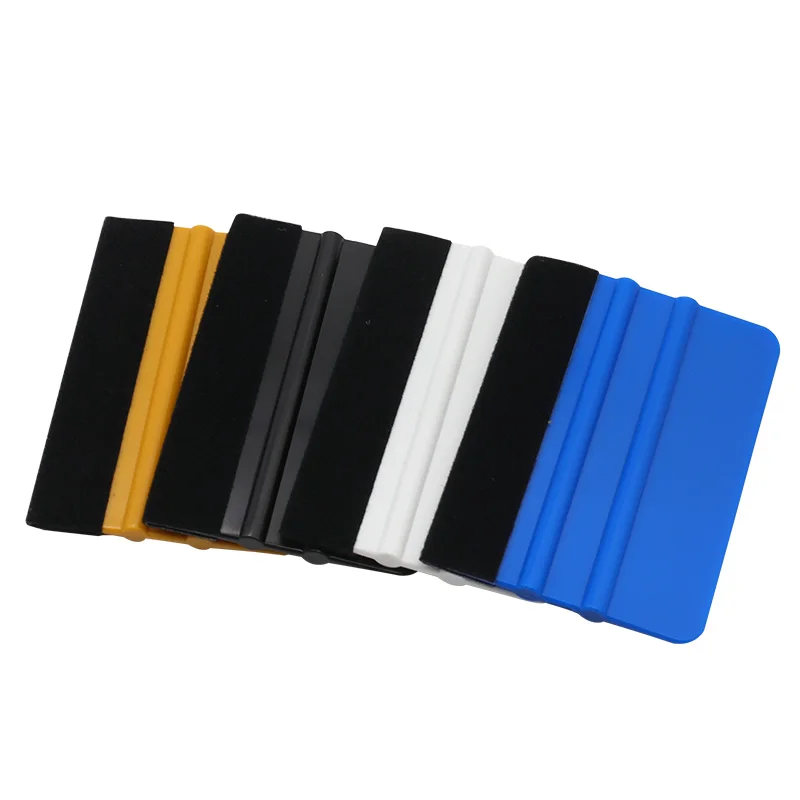 Car Film Tools PP Soft Plastic Squeegee Window Tint Film Sticker Scraper Applicator Glass Cleaning Water Wiper Spatula