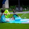 Doki Toy Interactive Water Slide Toy Whale Water Slide Play Toy Water Spray Slide Double Children Outdoor Water Spray Mat 2024 4