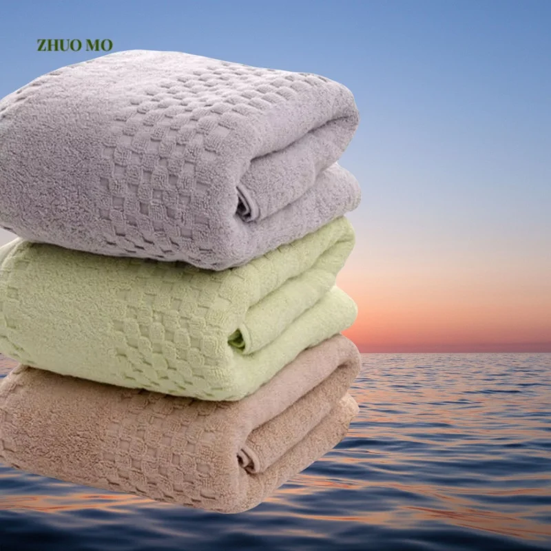 Egyptian Cotton Bath Towels for Adults Extra Large Sauna Terry Towels Big Bath Sheets 90x180cm 900g
