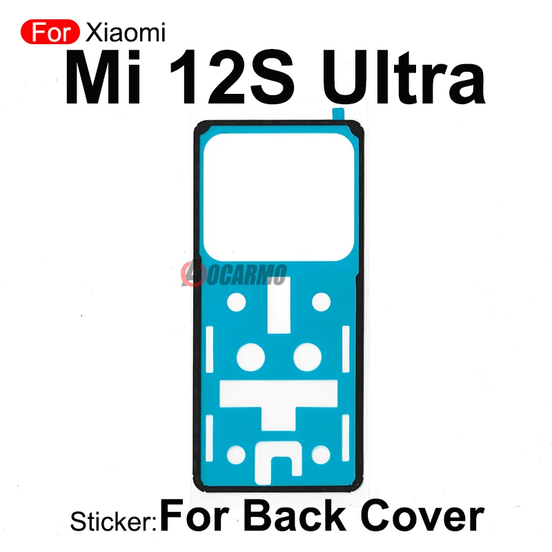 Enhanced Fullset Sticker Back Cover with Adhesive Glue Replacement