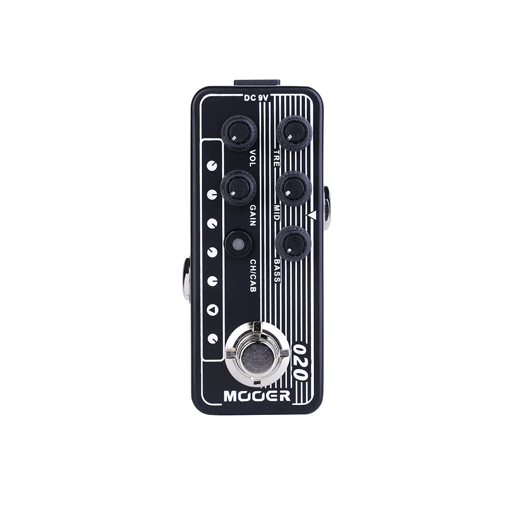 

MOOER Blueno Guitar Effect Pedal Dual Channel Digital Micro Preamp Speaker Cabinet Simulation Pedal Guitar Parts & Accessories