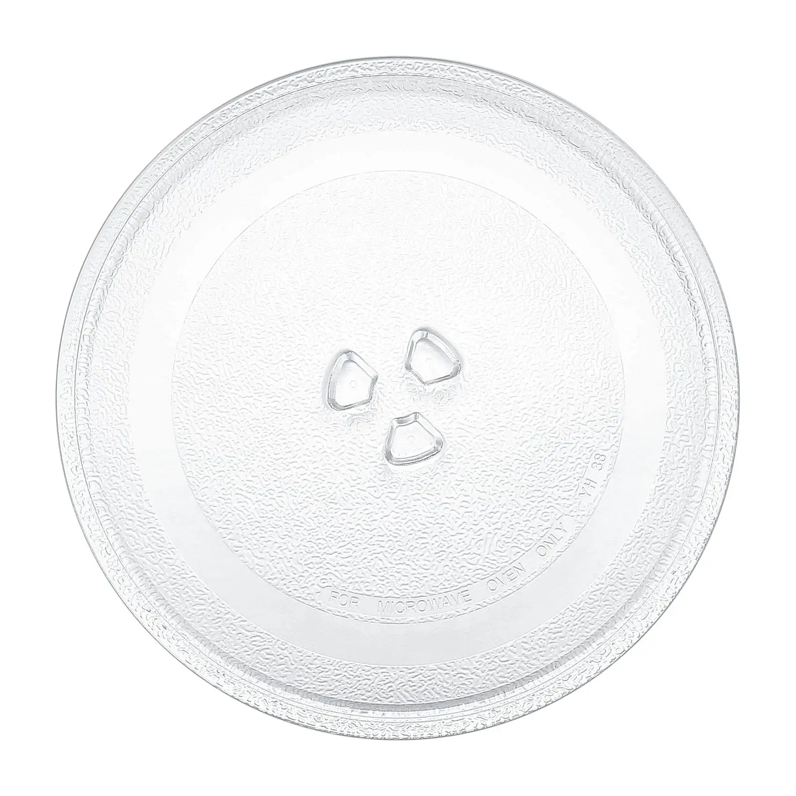 Microwave Plate Glass Turntable 24.5cm Accessories for Small Microwaves Easily Install Resistant Durable Thickened
