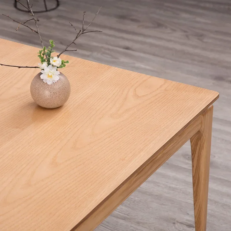 4pcs/set Kotatsu Set 1 Table 2 Futon 1Heater Nordic Design Oak Wood Japanese Furniture Living Room Casual Heated Tatami Table