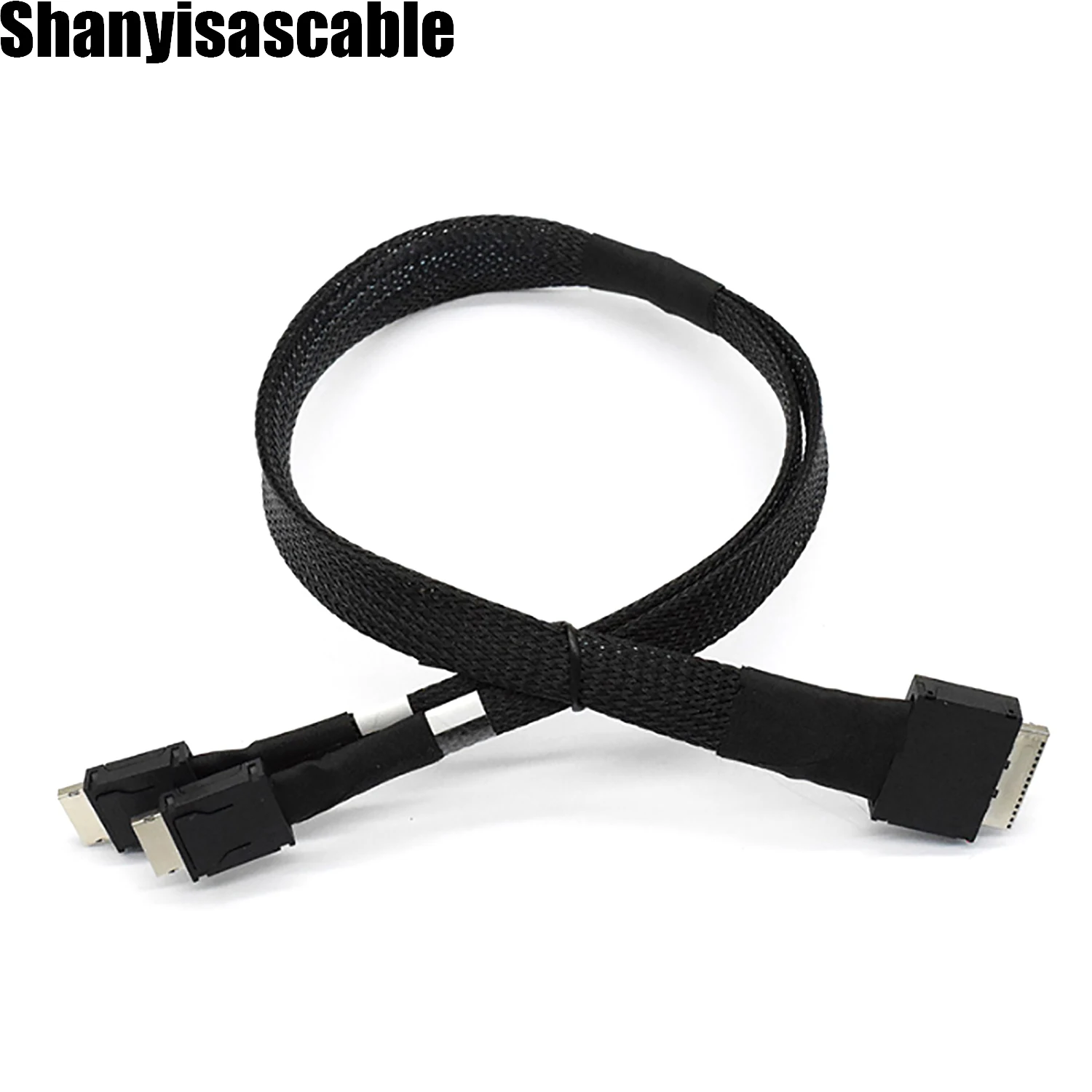 PCIE Oculink SAS ���̺� SFF-8611, ���� ����Ϳ�, 8I  2X, 2 SFF-8611, 4I, 1M