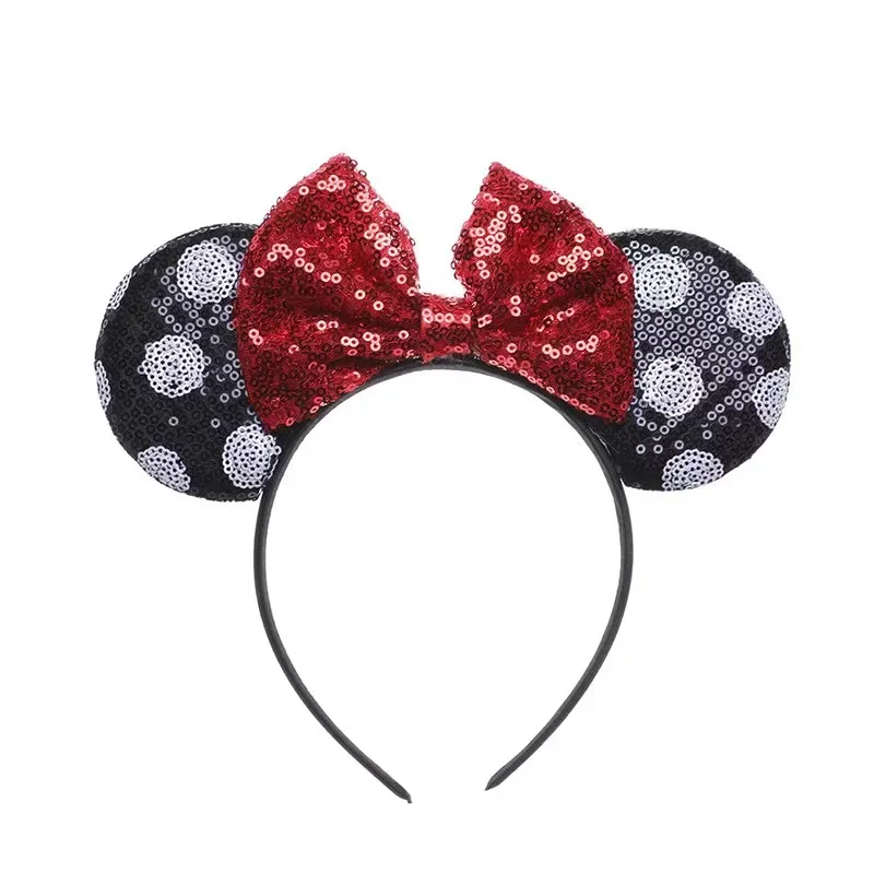 Orecchie Da Minnie Mouse - Set Da 8 Per Feste E Compleanni A Tema Disney - Foto 3