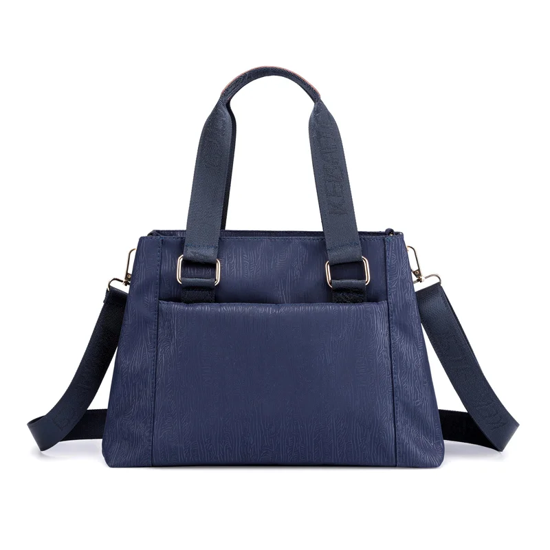 High Quality Shoulder bags for Women's Top-Handle Bags Nylon Ladies Totes Crossbody Bag Female Handbags Three Zipper Main Bag