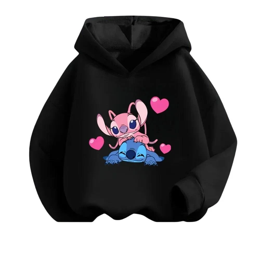 thumbnail image 1 of Conjunto de sudadera con capucha de Stitch Kawaii de marca, sudadera con capucha Later, jersey de manga larga de Sonic, conjunto de chándal para niño y niña, 1 of 5