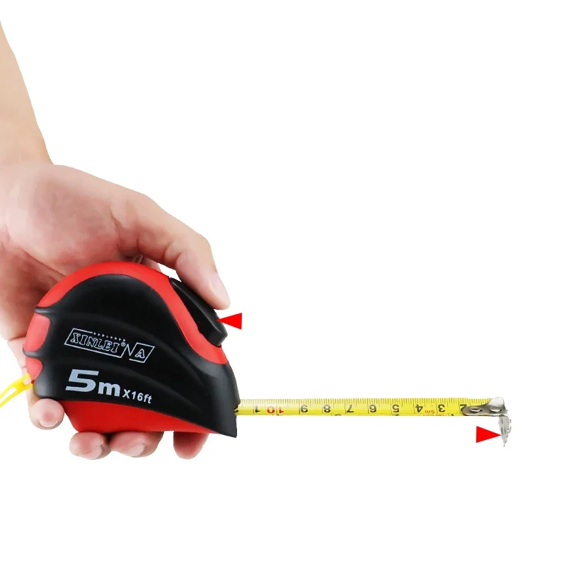 Magnetic head 3m/5m/7.5m Steel Measuring Tape Retractable Ruler Metric/Imperial Two Units Tools Tapeline ABS Anti-drop Plastic tape measure measuring tape measuring ruler